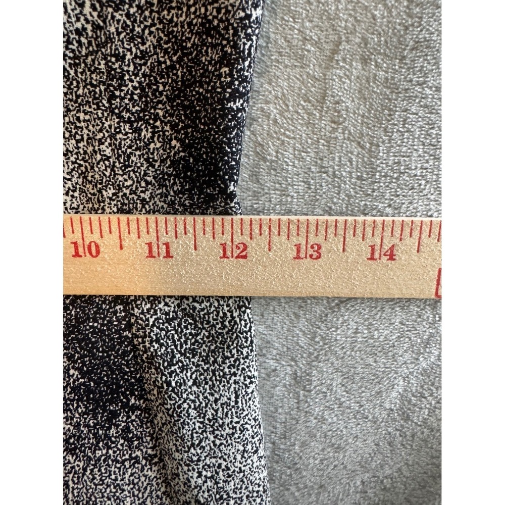 Diane von Furstenberg Eden Black White Abstract Sheath Dress US 0 XS Sleeveless - Picture 10 of 15